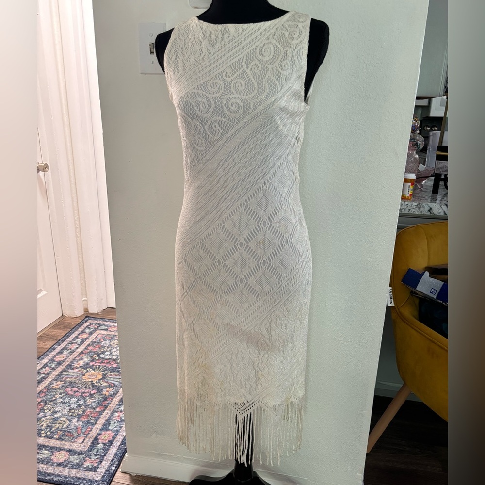 Vintage Flapper Wedding Dress